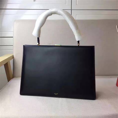 celine medium clasp bag black|Celine clasp bag review.